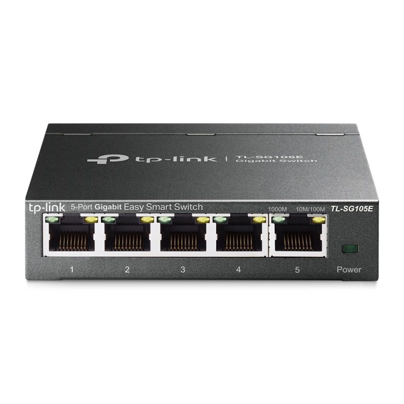 Коммутатор TP-Link EasySmart TL-SG105E 5-портовый управляемый