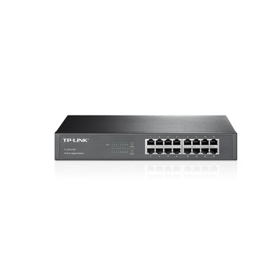 Коммутатор TP-LINK TL-SG1016D 16xGE неуправляемый 13" 1U