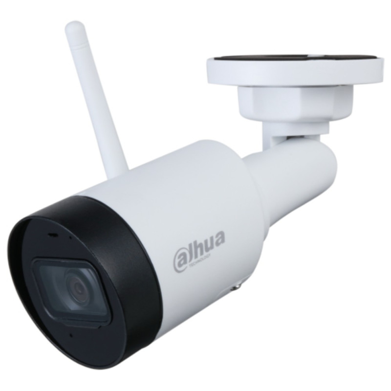 IP-видеокамера 4 Mп Dahua DH-IPC-HFW1430DS1-SAW (2.8 мм) с Wi-Fi и встроенным микрофоном для системы видеонаблюдения (MicroSD Dahua 64Gb в подарунок)