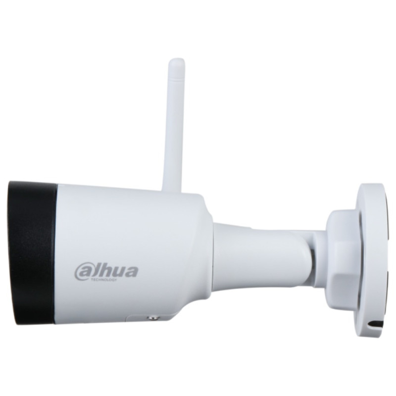 IP-видеокамера 4 Mп Dahua DH-IPC-HFW1430DS1-SAW (2.8 мм) с Wi-Fi и встроенным микрофоном для системы видеонаблюдения (MicroSD Dahua 64Gb в подарунок)
