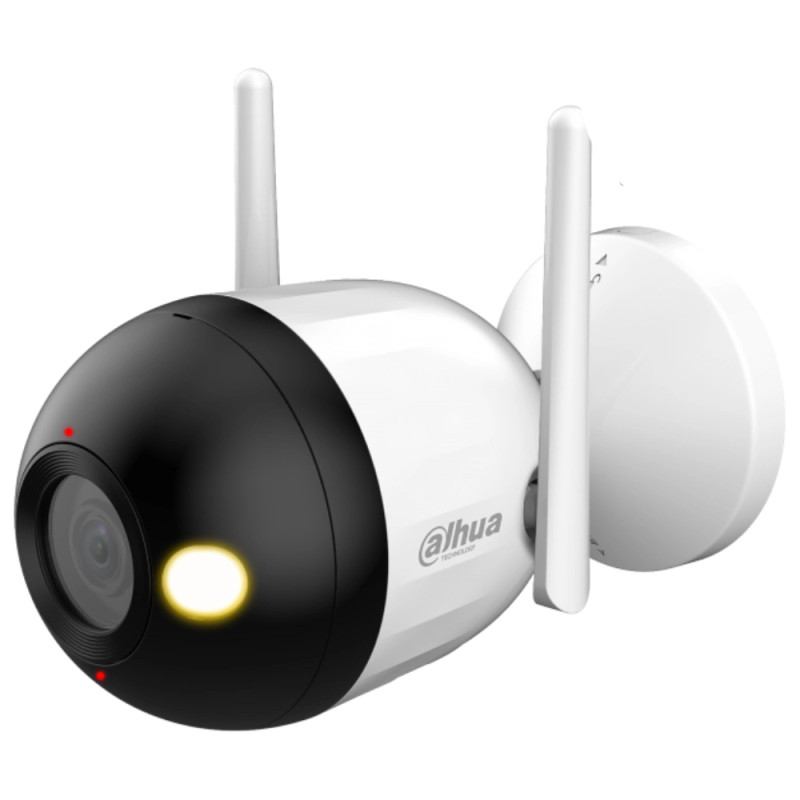 IP-відеокамера з Wi-Fi 4 Мп Dahua DH-F4C-PV (2.8мм) (MicroSd Dahua 64Gb в подарунок) з вбудованим мікрофоном та відеоаналітикою для системи відеонагляду-