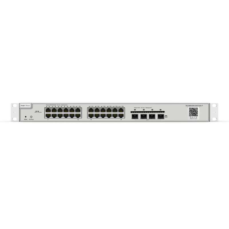 PoE-коммутатор Ruijie Reyee RG-NBS3200-24GT4XS-P управляемый 28-портовый