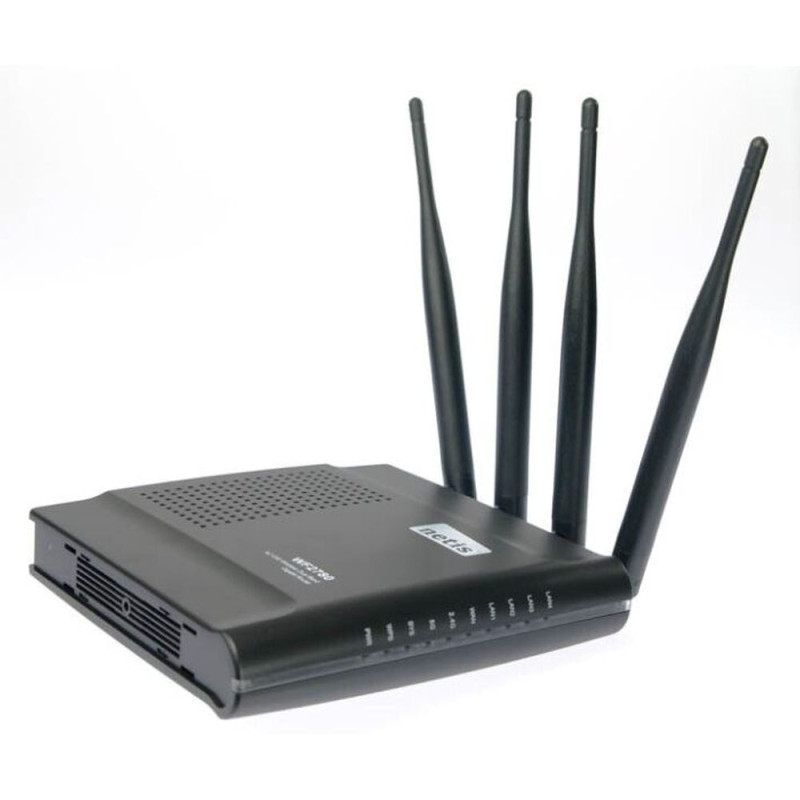 Точка доступа с сетевым адаптером WRL ROUTER 1200MBPS 1000M/4P DUAL BAND WF2780 NETIS
