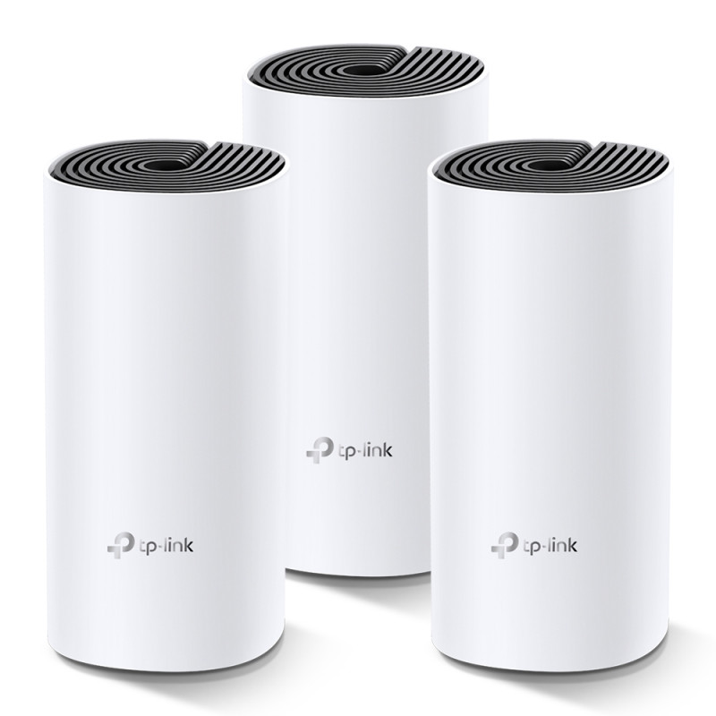 Домашняя Mesh Wi-Fi система TP-LINK DECO M4 3PK AC1200 2xGE LAN/WAN MU-MIMO (DECO-M4-3-PACK)