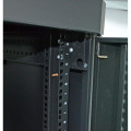 Шафа серверна CMS 42U 610 х 865 UA-MGSE4268MPB посилена з перфорованими дверима для мережевого обладнання-