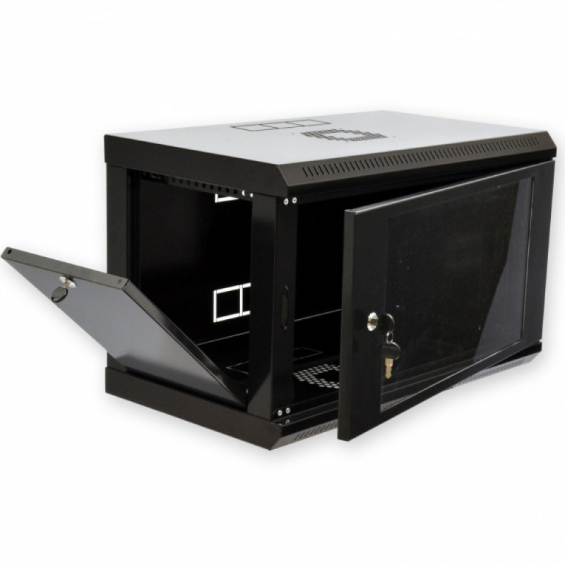 Шафа серверна CMS 6U 600 x 350 x 373 UA-MGSWL635B для мережевого обладнання-