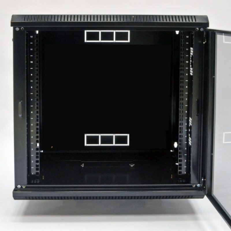Шафа серверна CMS 12U 600 х 700 х 640 UA-MGSWA127B для мережевого обладнання-