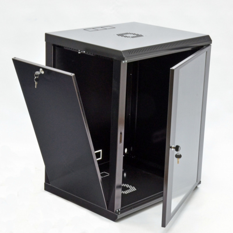 Шафа серверна CMS 15U 600 x 500 x 773 UA-MGSWL155B для мережевого обладнання-