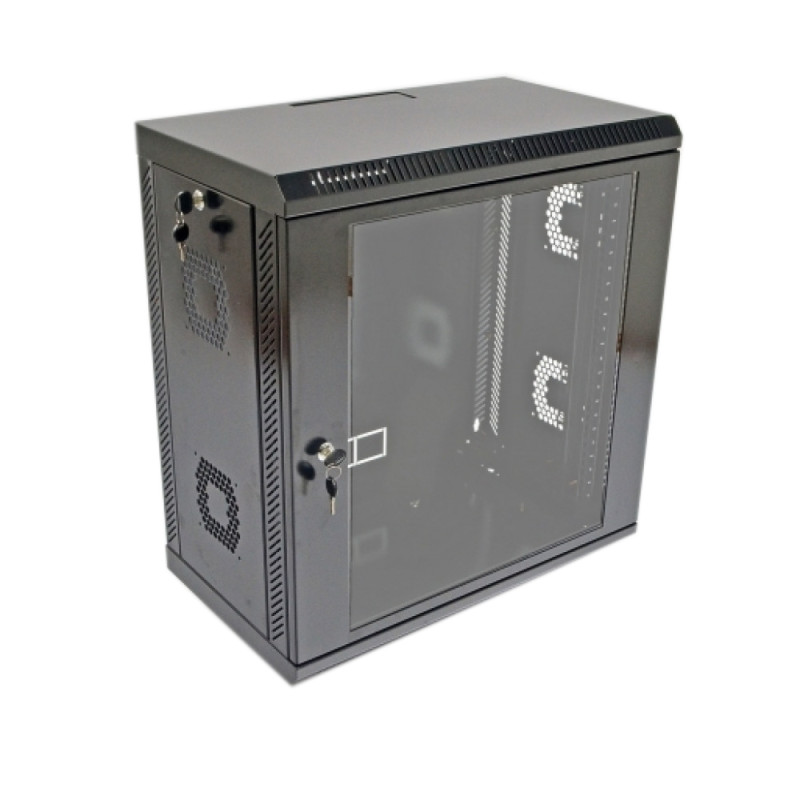 Шкаф серверный CMS 12U 600 х 350 х 640 UA-MGSWA1235B для сетевого оборудования