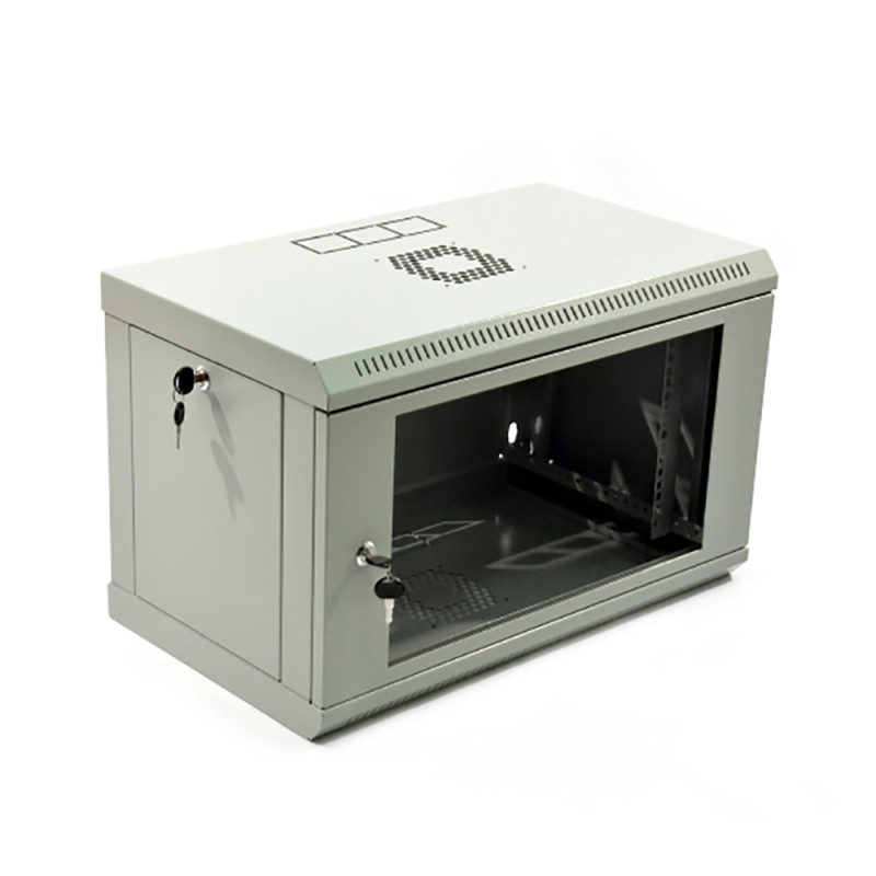 Шафа серверна CMS 6U 600 x 500 x 373 UA-MGSWL65G для мережевого обладнання-