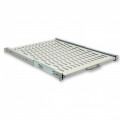 Полка выдвижная 19" CMS UA-SHSL-600G 1U 600 мм, серая