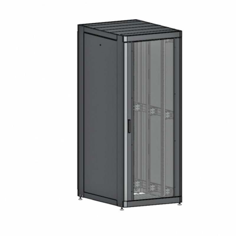 Шкаф серверный CMS 42U 800 х 1055 UA-MGSE42810PG с перфорированной дверью для сетевого оборудования