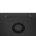Шкаф серверный SteelNet 9U 600 x 450 для сетевого оборудования (стекло, черный)