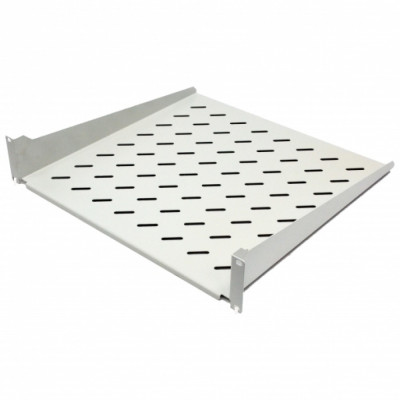 Полка консольная CMS UA-SHC400G 19" 2U 400 мм серая