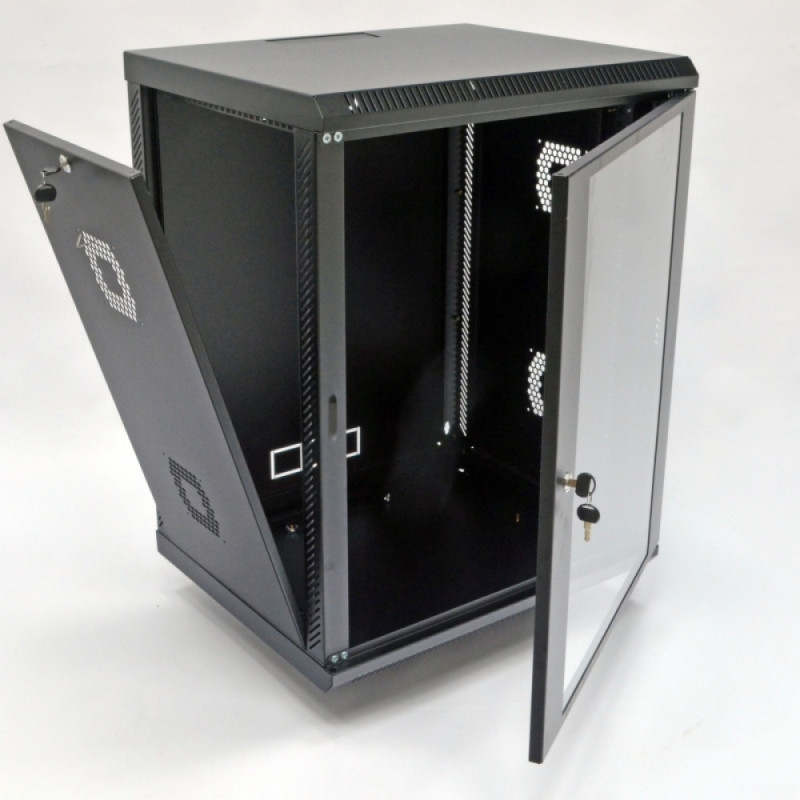 Шафа серверна CMS 15U 600 х 600 x 773 UA-MGSWA156B для мережевого обладнання-
