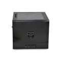 Шкаф серверный SteelNet 12U 600 x 600 для сетевого оборудования (стекло, черный)