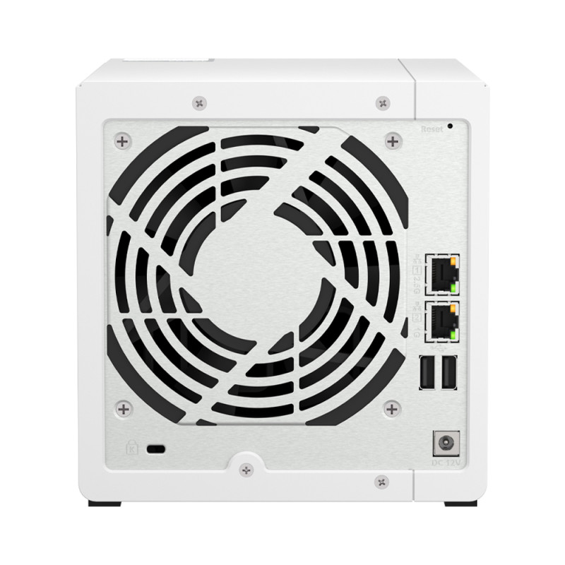 Система хранения данных QNAP TS-433-4G с 4 отсеками для дисков, 4 ГБ DDR4, настольное исполнение