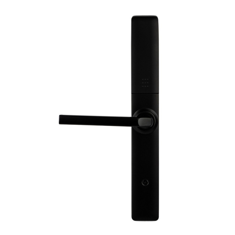 Умный дверной биометрический замок SEVEN LOCK SL-7762BF black (врезная часть 3585)