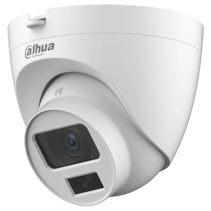 HDCVI видеокамера 2 Мп Dahua DH-HAC-HDW1200CLQP-IL-A (2.8 мм) со встроенным микрофоном для системы видеонаблюдения