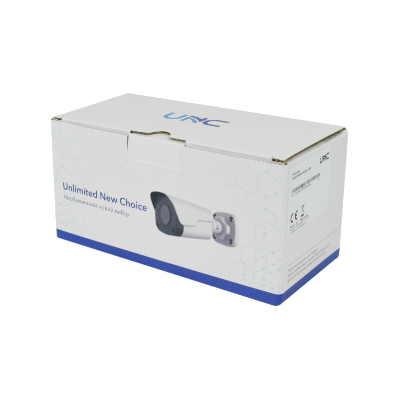 IP відеокамера UNC UNW-4MIRP-30W/2.8A CH циліндрична 4 Мп вулична для відеоспостереження-