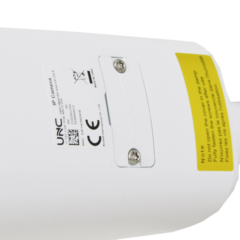 IP відеокамера UNC UNW-5MAFIRP-50W/2.8-12A E циліндрична 5 Мп вулична для відеоспостереження з моторизованим об'єктивом-