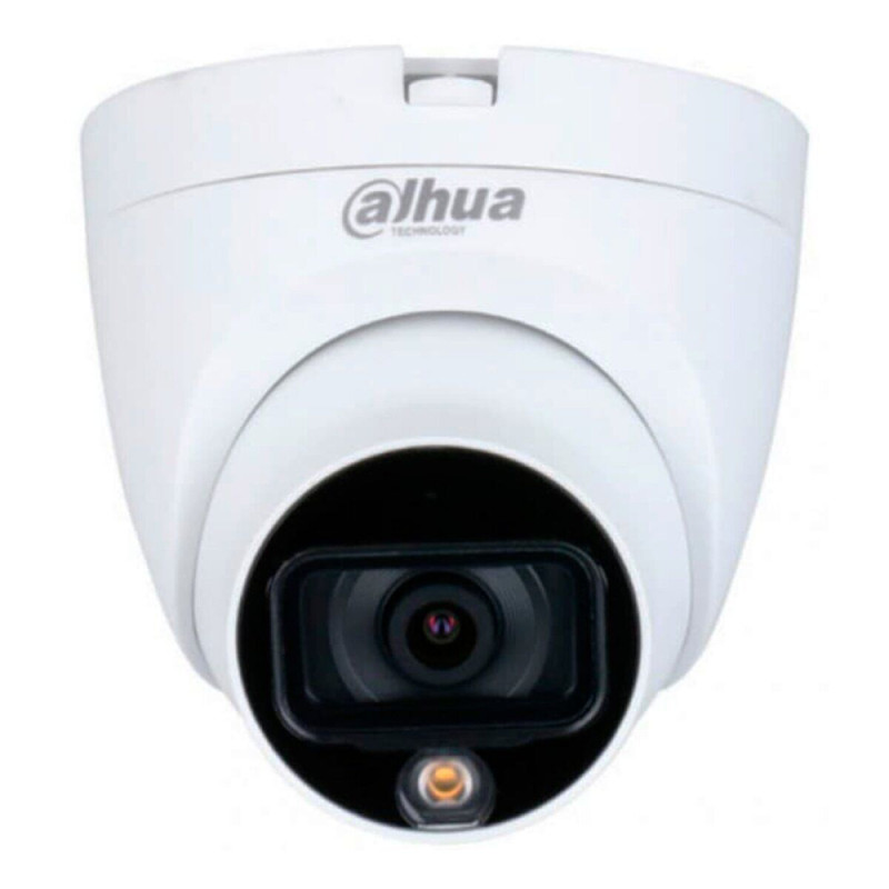 HD-CVI відеокамера 5 Мп Dahua DH-HAC-HDW1509TLQP-A-LED (3.6 мм) з вбудованим мікрофоном для системи відеоспостереження-
