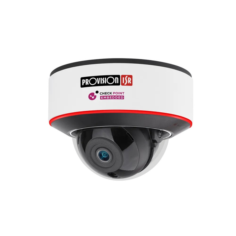 IP-видеокамера 5 Мп Provision-ISR DAI-350IPSN-28-V4 (2.8 мм) антивандальная cо встроенным микрофоном и видеоаналитикой для системы видеонаблюдения
