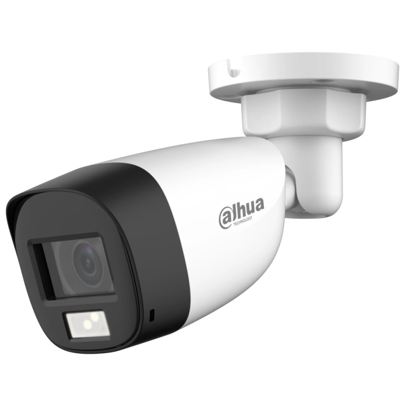 HDCVI видеокамера 2 Мп Dahua DH-HAC-HFW1200CLP-IL-A (3.6 мм) с двойной подсветкой для системы видеонаблюдения