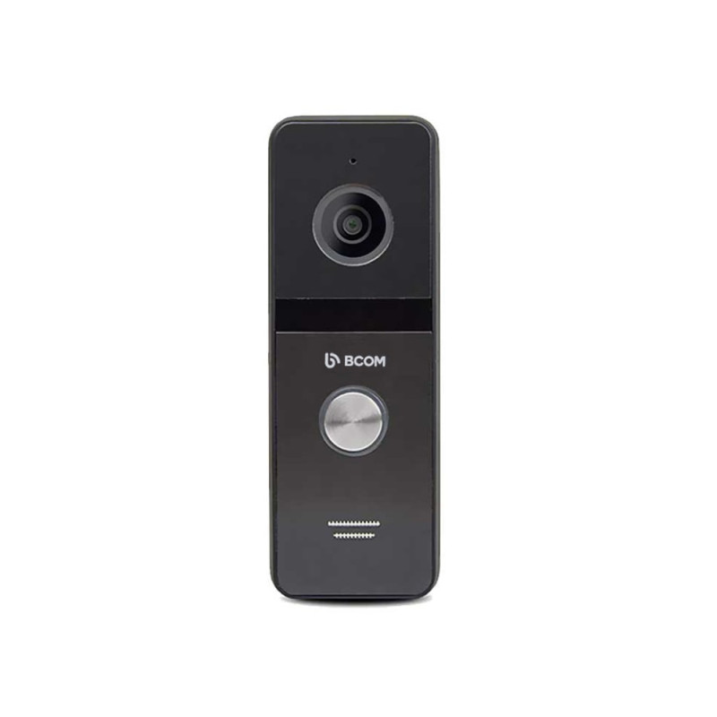 Комплект відеодомофону BCOM BD-780FHD Black Kit: відеодомофон 7" і відеопанель-