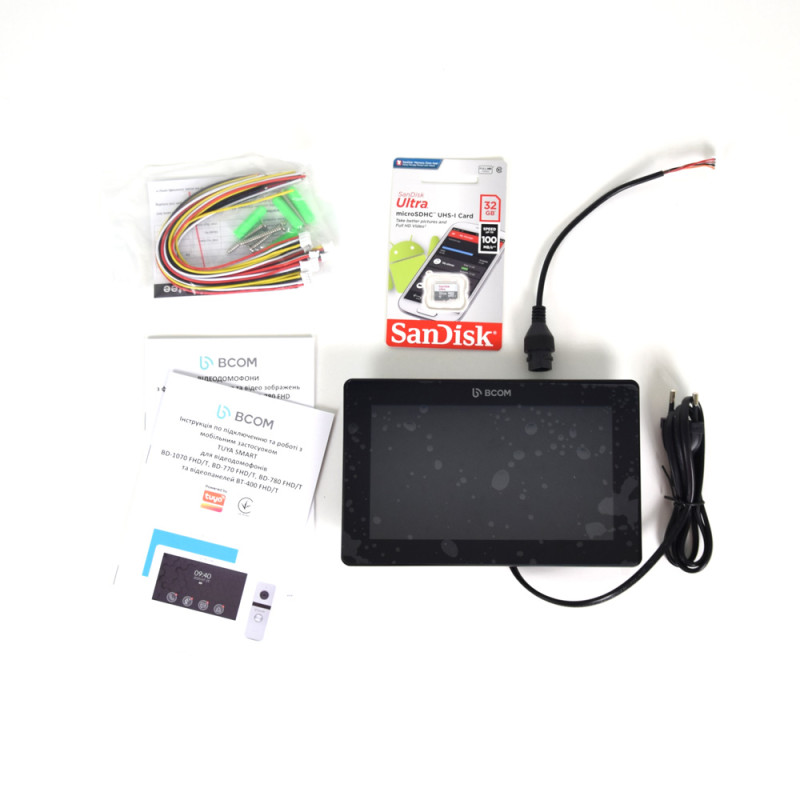 Видеодомофон 7" BCOM BD-770FHD Black