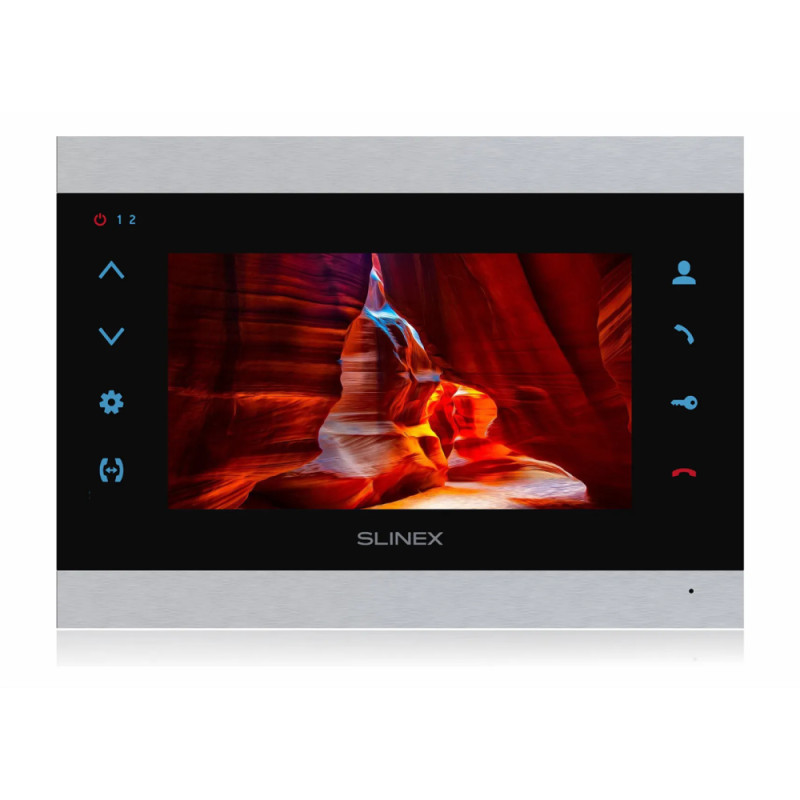 Відеодомофон Slinex SL-07N Cloud (silver+black) з Wi-Fi, детектором руху і записом відео-