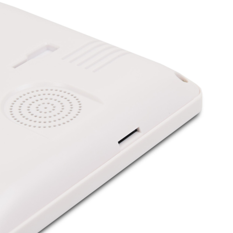 Комплект відеодомофону BCOM BD-780FHD White Kit: відеодомофон 7" і відеопанель-