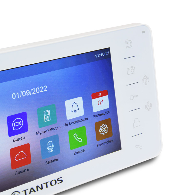 Відеодомофон Tantos Prime HD 7" (White)-
