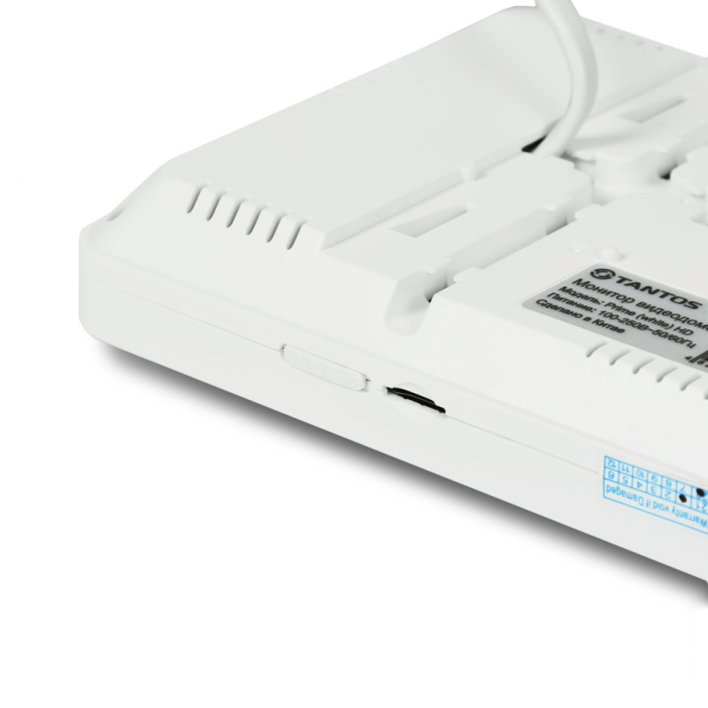 Відеодомофон Tantos Prime HD 7" (White)-