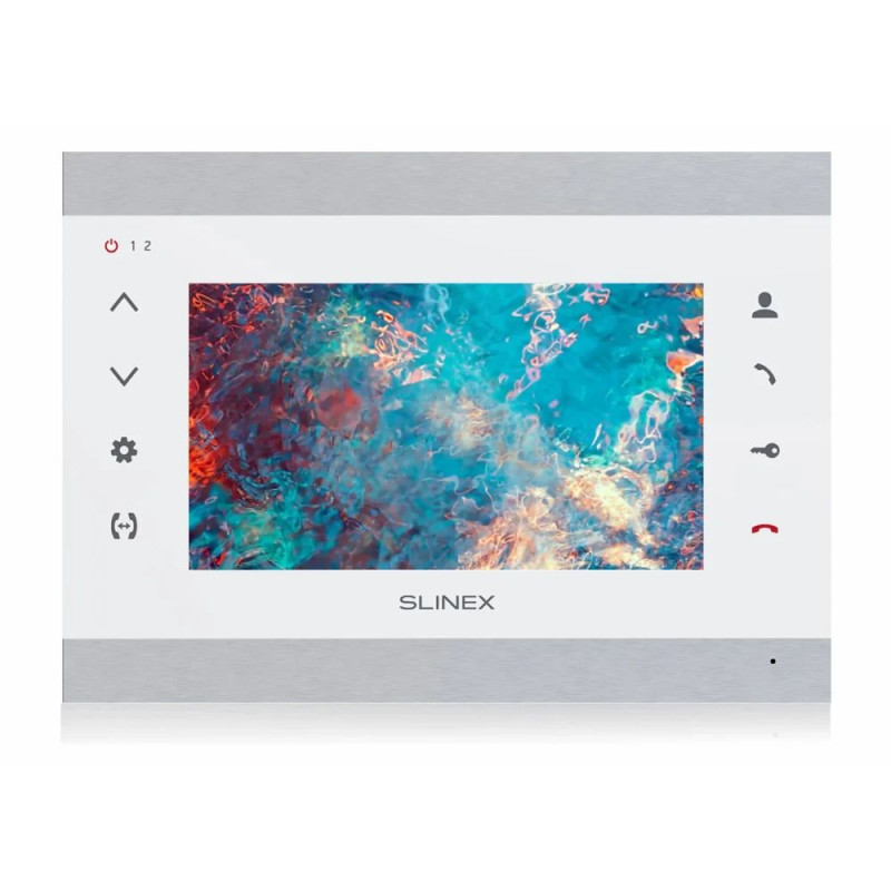 Комплект відеодомофона Slinex SL-07N Cloud (silver+white) з Wi-Fi + Tantos Triniti HD-