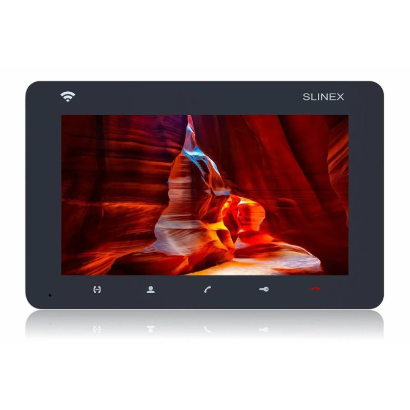 Комплект відеодомофона Slinex SM-07N Cloud (graphite) з Wi-Fi + Tantos Triniti HD-