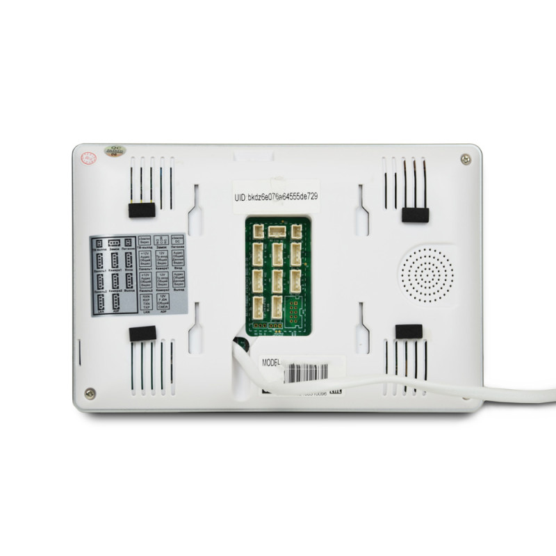 Комплект відеодомофону BCOM BD-770FHD White Kit: відеодомофон 7" і відеопанель-