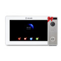 Відеодомофон 7" BCOM BD-770FHD White + Відеопанель Tantos Triniti FHD-