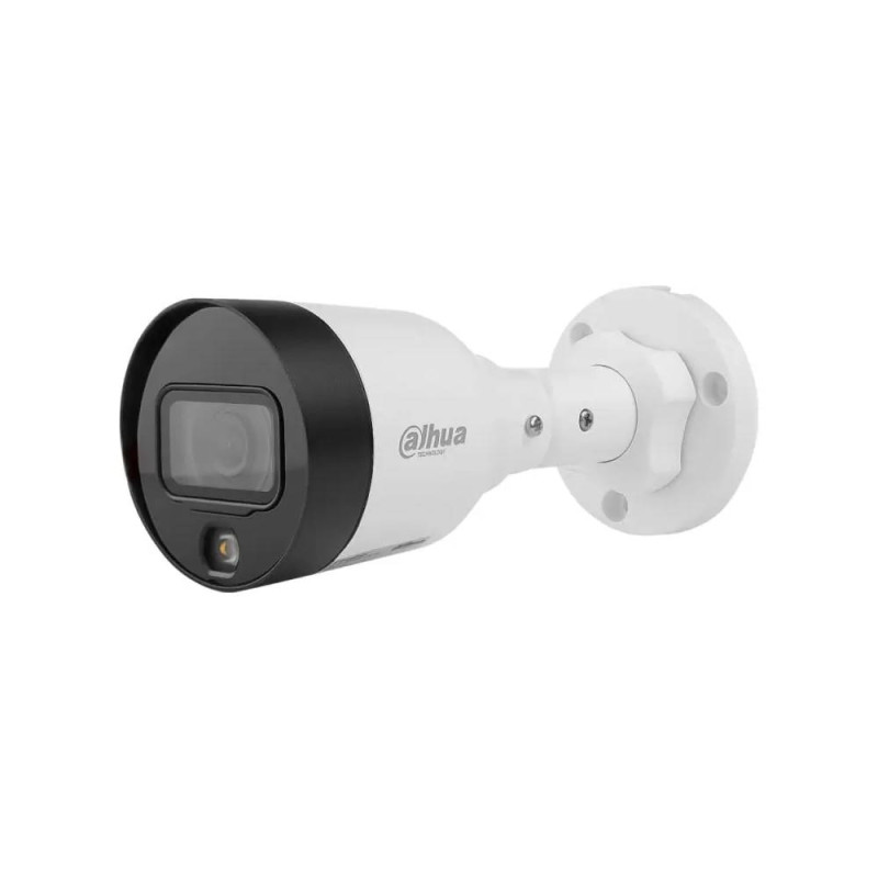 IP-видеокамера 2 Мп Dahua FullColor DH-IPC-HFW1239S1-LED (2.8 мм) с видеоаналитикой для системы видеонаблюдения