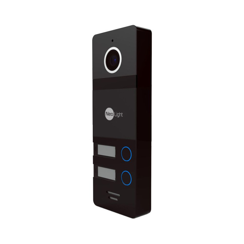 Відеопанель 2 Мп NeoLight MEGA/2 FHD Black на 2 абоненти-