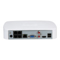 IP-відеореєстратор 4-канальний з PoE Dahua DHI-NVR2104-P-I2 з AI функціями для систем відеонагляду-
