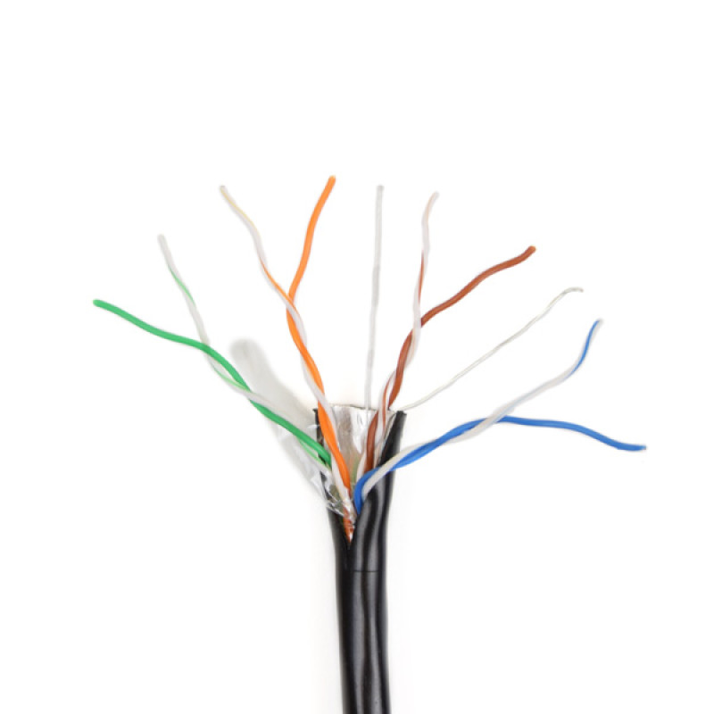 FTP 4*2*0.5-CU PE кат.5е (FTP мідь зовнішній) бухта 305м-